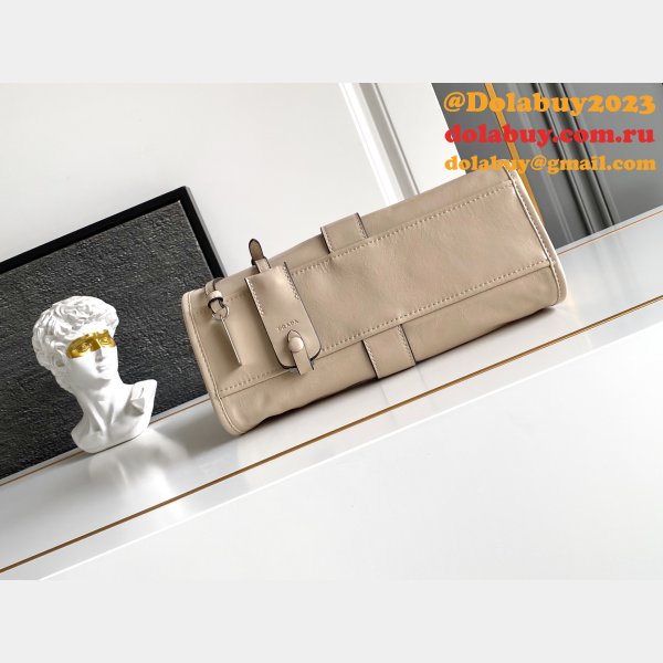 Prada Small Leather Tote Bag 1BG580
