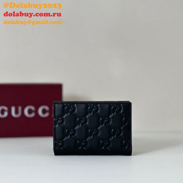 Gucci Top Quality GG Emblem Small 847208 Wallet