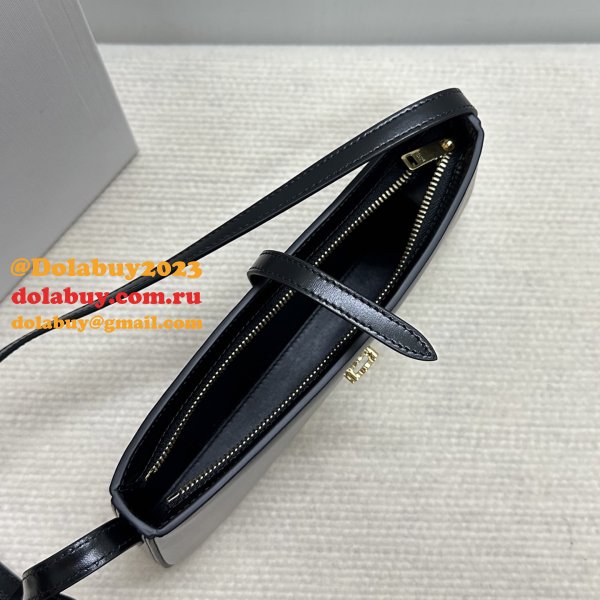 Top Celine Tina Shoulder Bag in Triomphe Canvas 123052