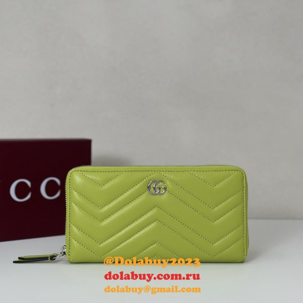 Replica Gucci GG Marmont Zip Around Wallet #837758 Bag