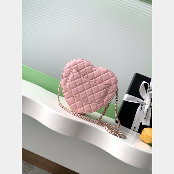 Top Quality AS3191 Heart Shoulder Quilted Shoulder Bag