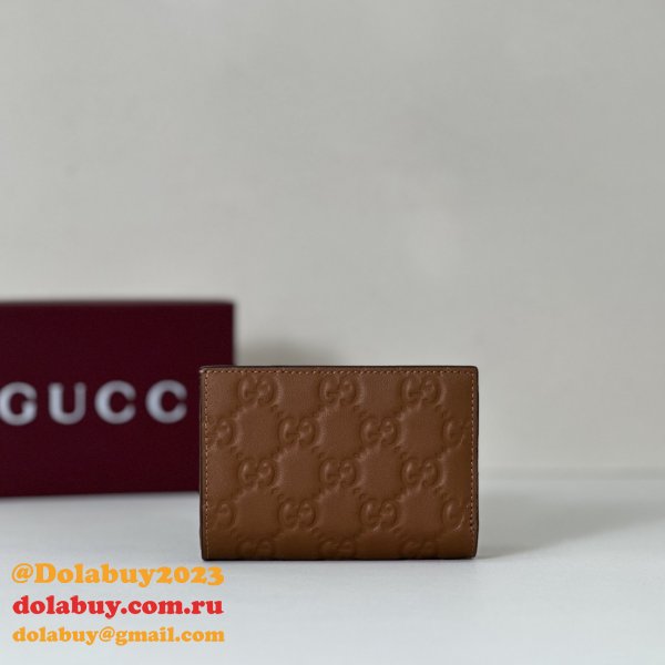 Gucci Top Quality GG Emblem Small 847208 Wallet