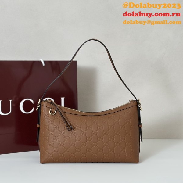 Gucci GG Emblem Medium Shoulder 1:1 847449 Bag