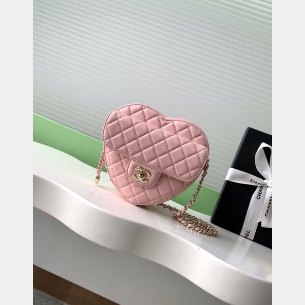Top Quality AS3191 Heart Shoulder Quilted Shoulder Bag