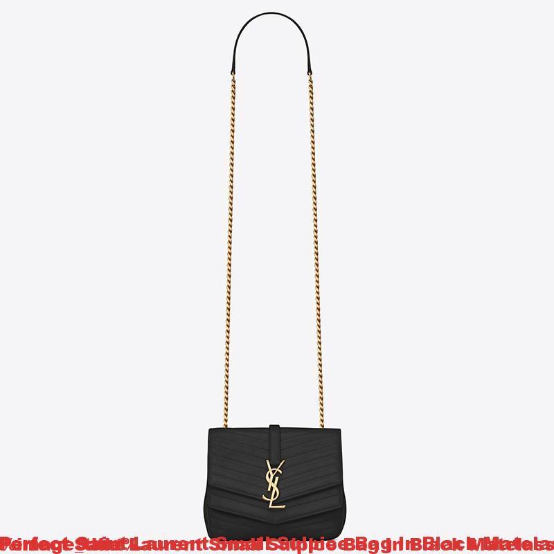 Perfect Saint Laurent Small Sulpice Bag In Black Matelasse Leather Baltimore, MD – ysl small ...